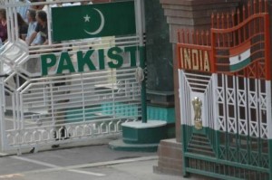 Show pour la fermeture de la frontière indo-pakistanaise